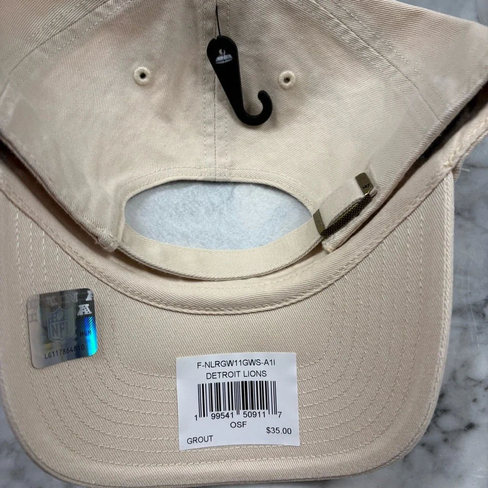 ‘47 Brand Clean Up Detroit Lions NFL Adjustable Strap Dad Hat - NEW - Picture 3 of 3